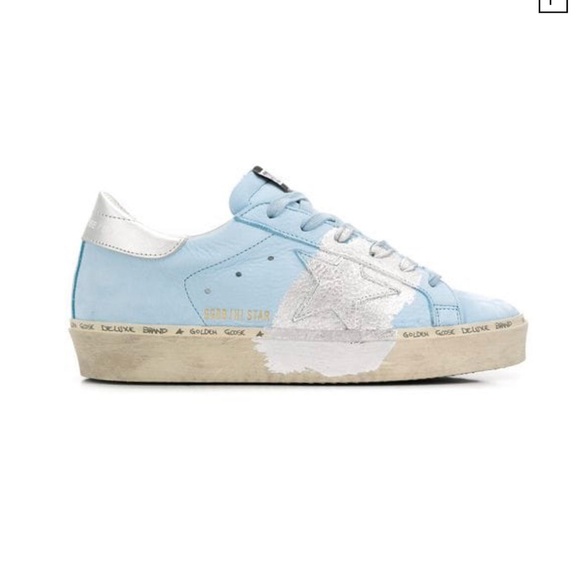 baby blue golden goose